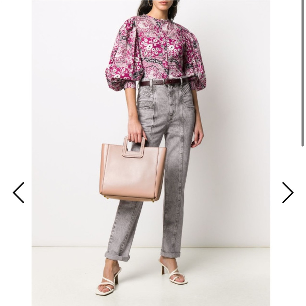 Brand new STAUD Shirley leather handbag